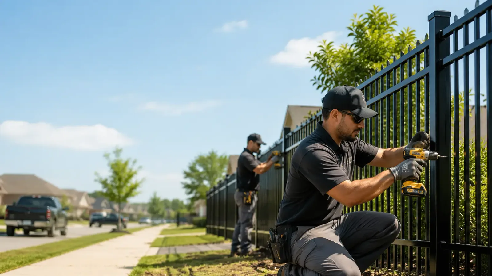 Metal Fence Installation in New Geneva, PA